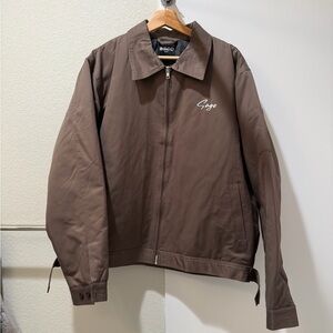 Sago studio brown jacket size XL